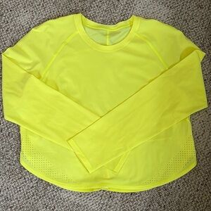 Electric lemon UV running lululemon